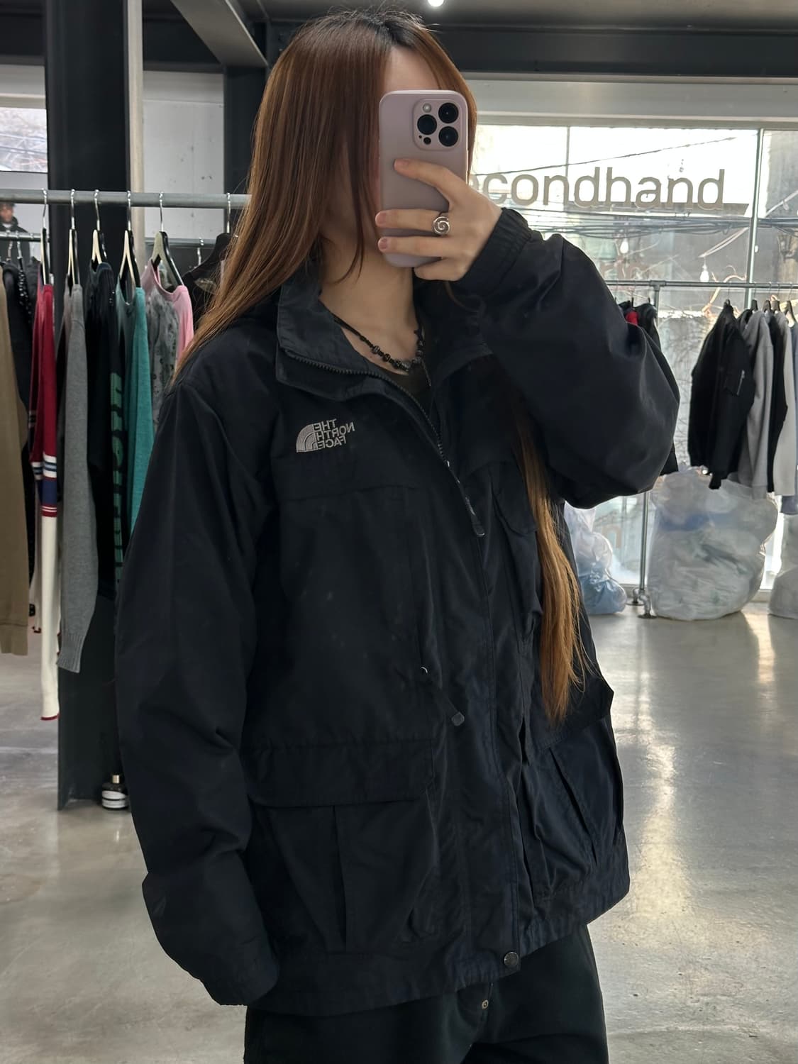 노스페이스 멀티포켓 윈드브레이커 자켓 상품이미지1