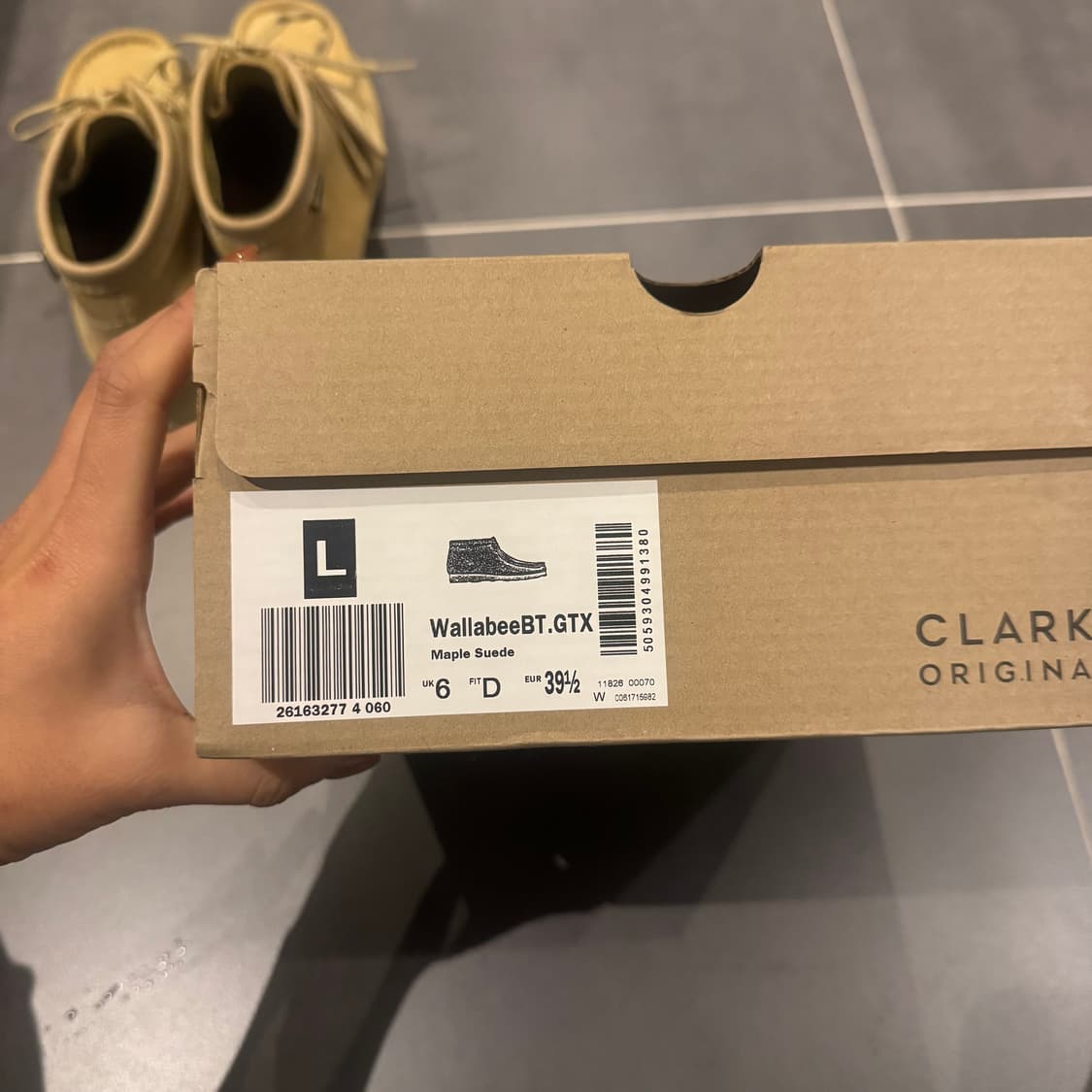 클락스 왈라비 고어텍스 메이플 부츠 상품이미지6