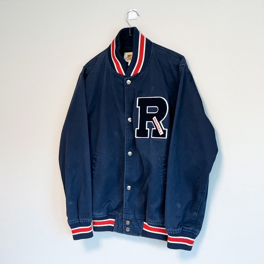 90s 러셀 빈티지 베이스볼 자켓 상품이미지4