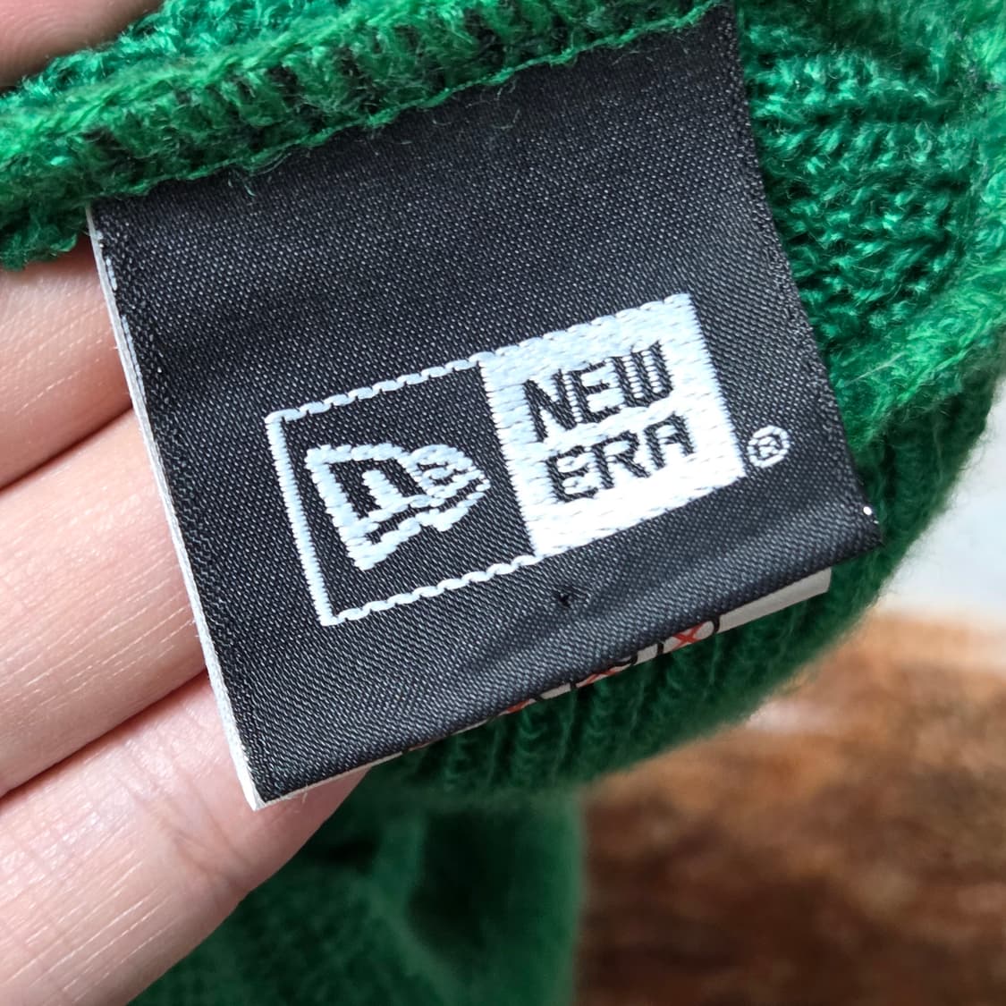 뉴에라 초록 니트 비니 상품이미지5