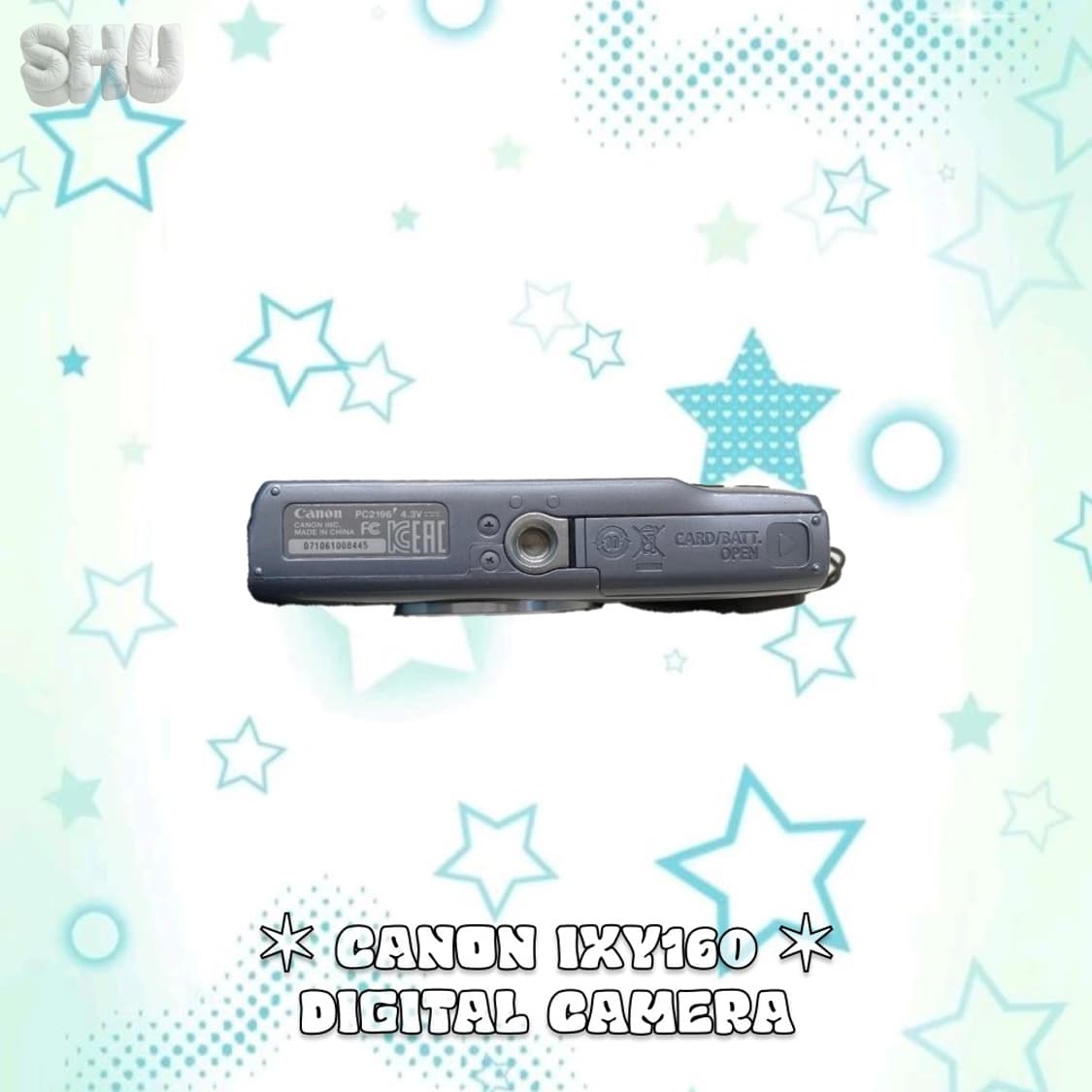 캐논 익시 IXY 160 (익서스 165) 빈티지 디카 차콜 상품이미지4