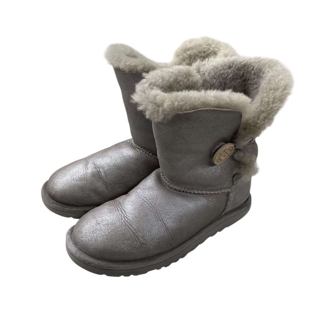 ugg pink silver fur boots 상품이미지1