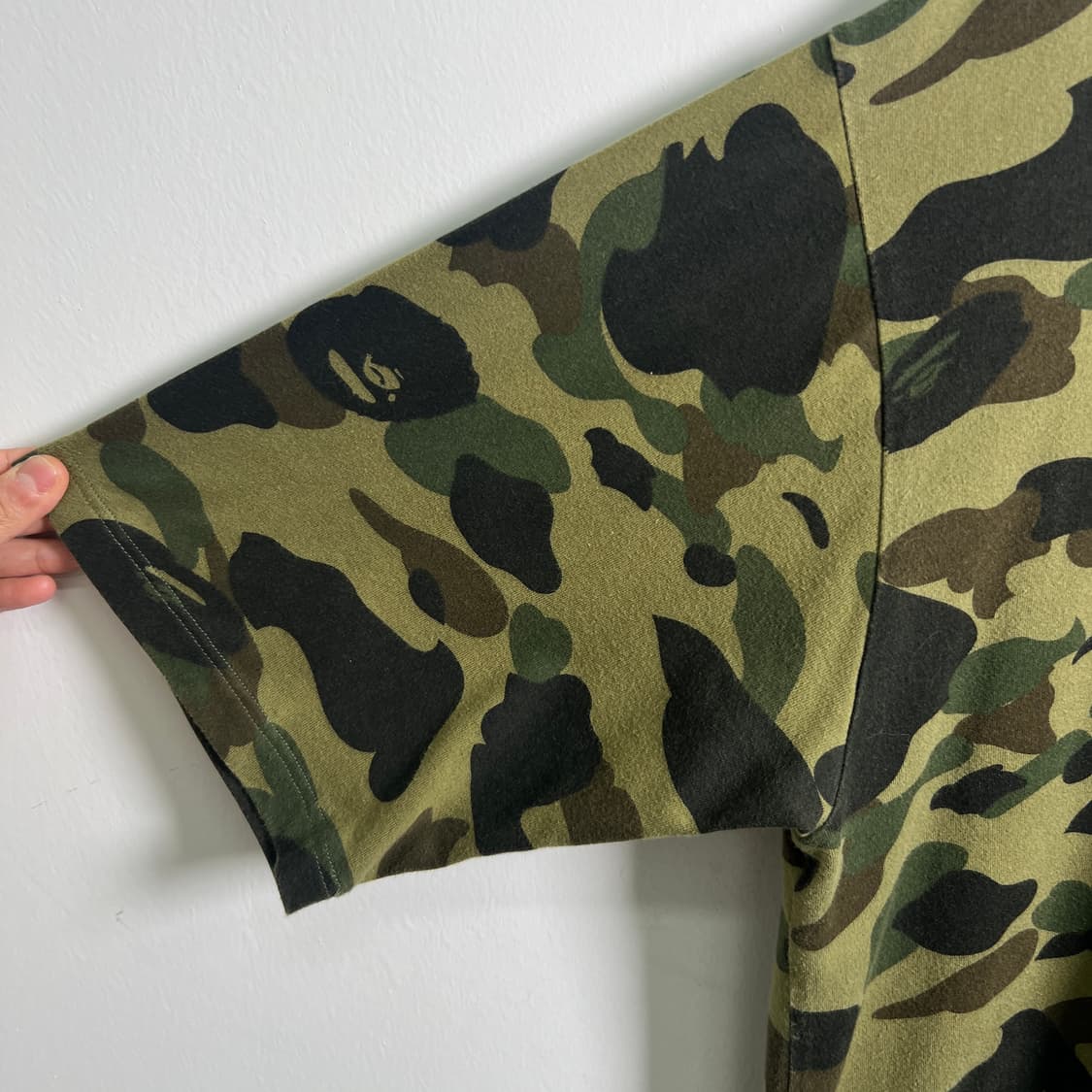 Bape 베이프 카모 원 포인트 반팔 티셔츠 2XL 상품이미지7