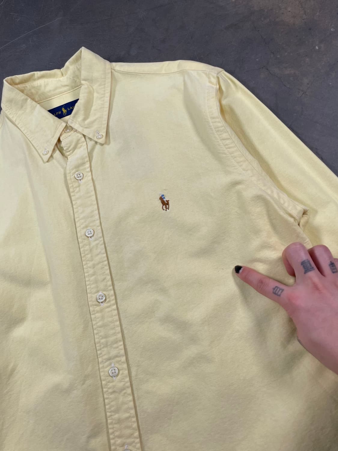 폴로 솔리드 옥스포드 셔츠 상품이미지3