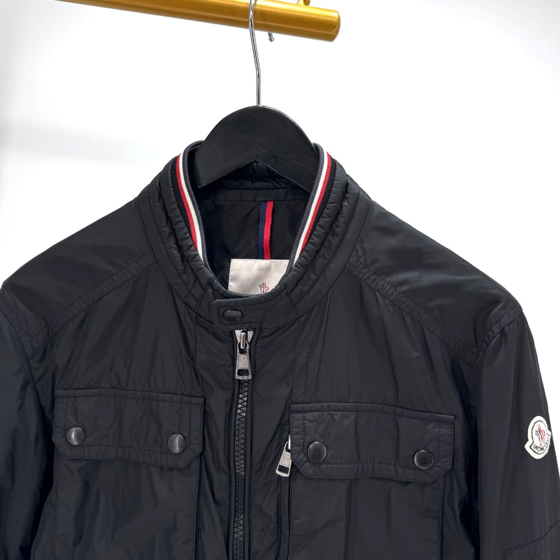 [5사이즈] 몽클레어 바람막이 집업 자켓 블랙 상품이미지6