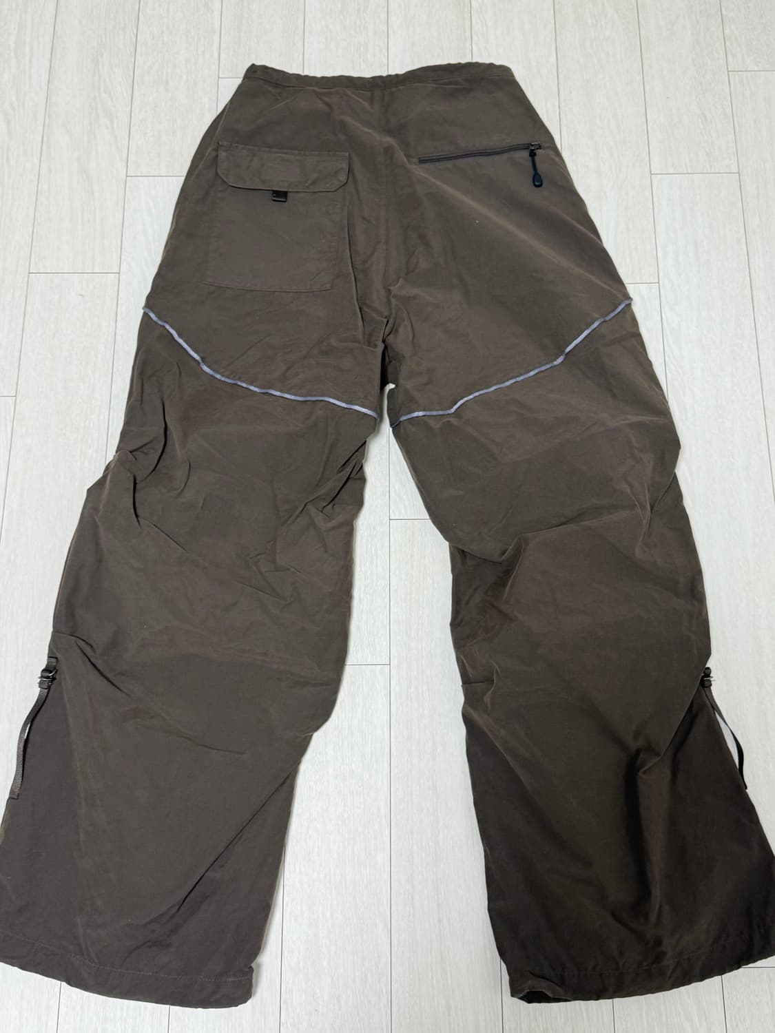 코이세이오 라인팬츠 브라운 상품이미지3