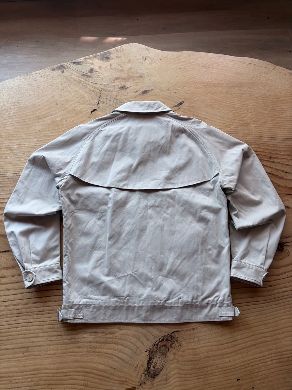 (Lacoste) 빈티지 라이트 베이지 해링턴 자켓 상품이미지4