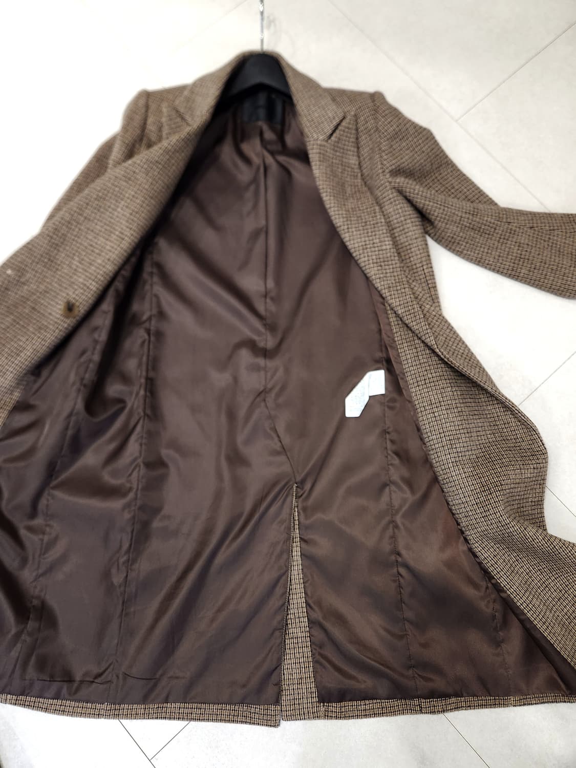 OZOC 더블버튼체크울코트 상품이미지7