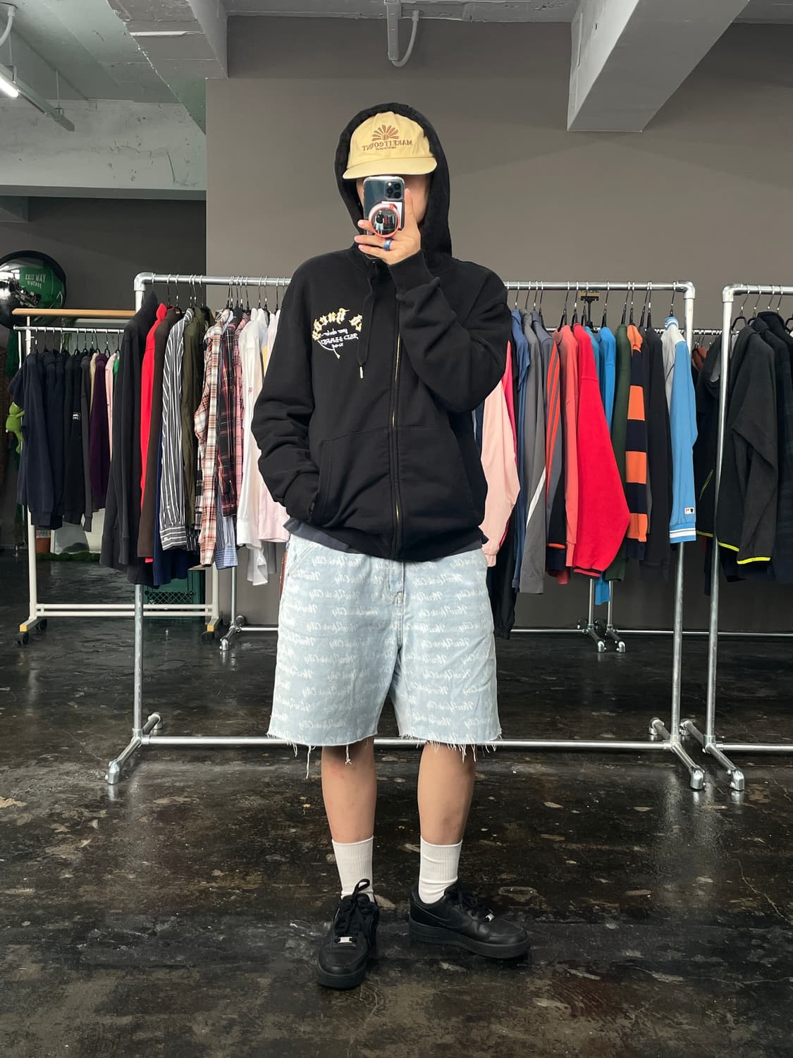 Ed Hardy 타이거 로고 후드 집업 자켓 상품이미지3