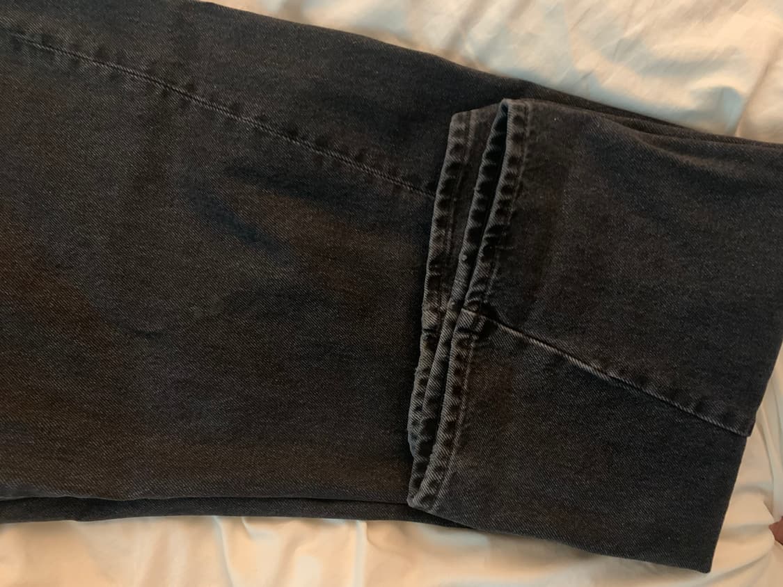 선플라워 와이드트위스트데님 32/32 상품이미지5