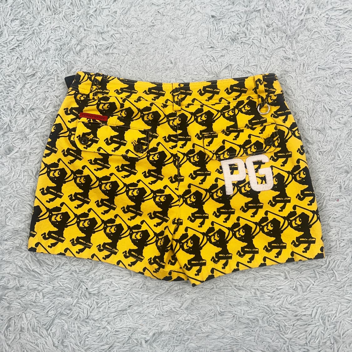 파리게이츠 x 스펀지밥 스퀘어팬츠 골프반바지 상품이미지6