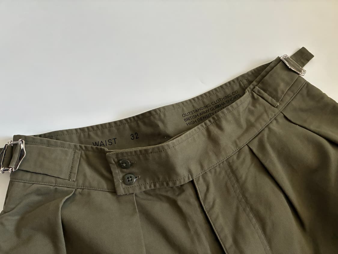 아웃스탠딩 투턱 구르카 쇼츠 상품이미지2