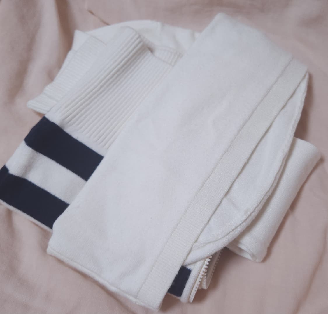 [새상품] 타미진스 장원영 스트라이프 후드 집업 (s) 상품이미지6