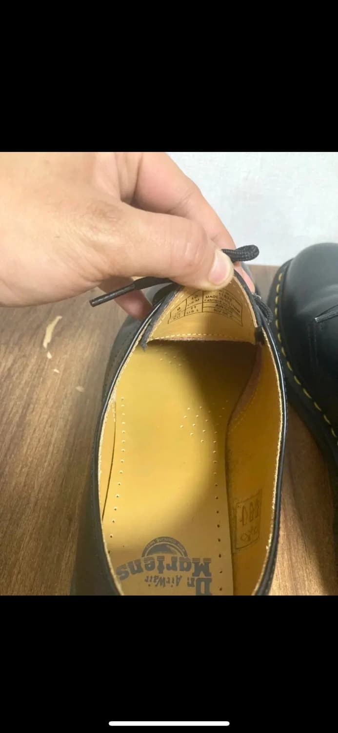 (280) 닥터마틴 1461 스무스 블랙 더비 상품이미지4