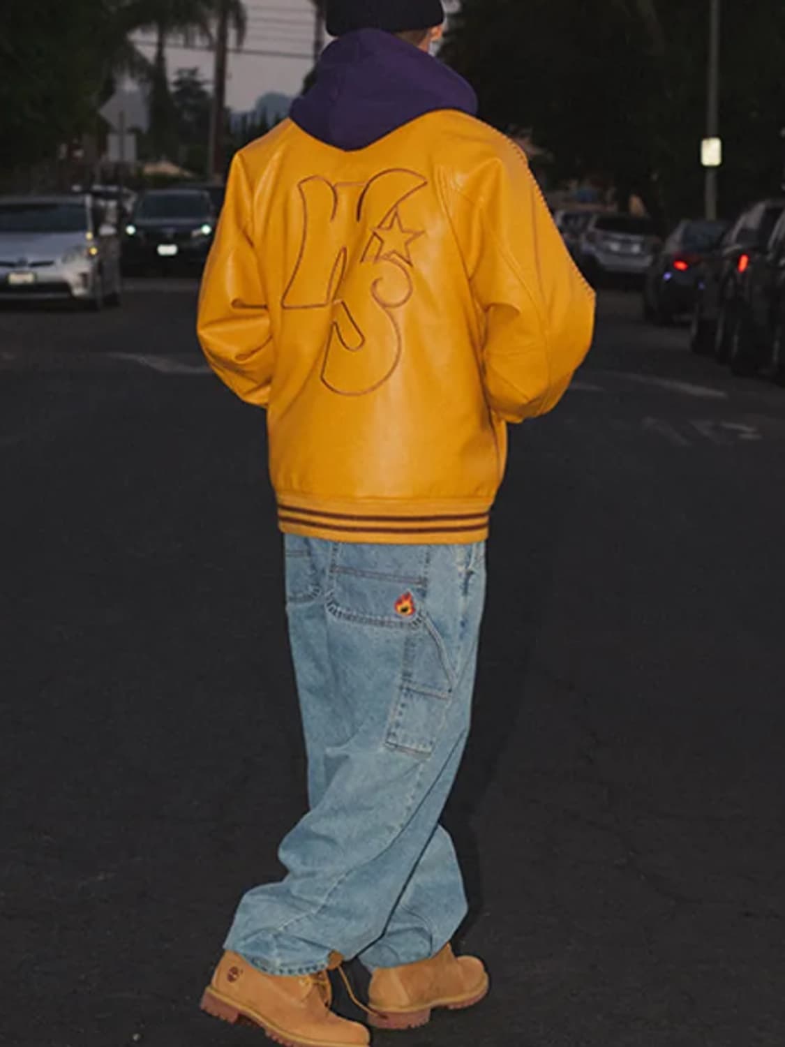 위캔더스 데님 워크팬츠 카펜터 팬츠 연청 L 상품이미지2