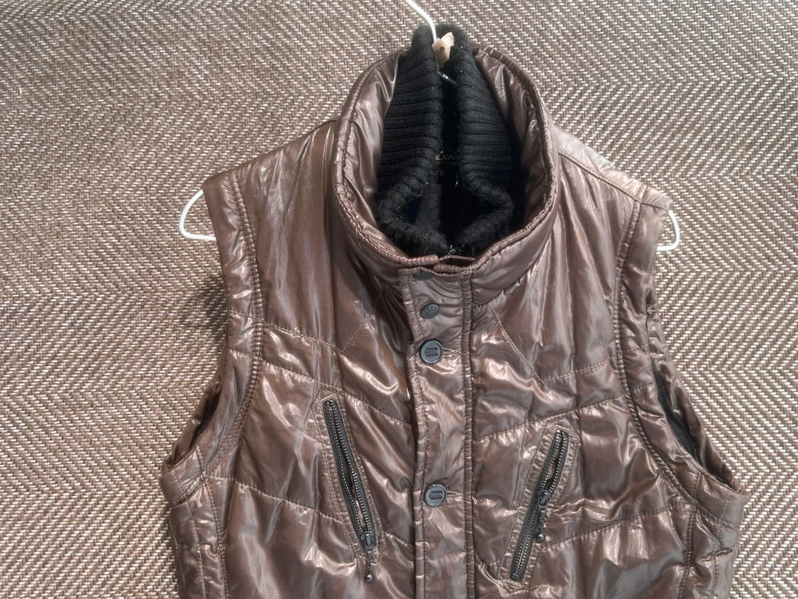 Y2K 해체주의 다운베스트 상품이미지2