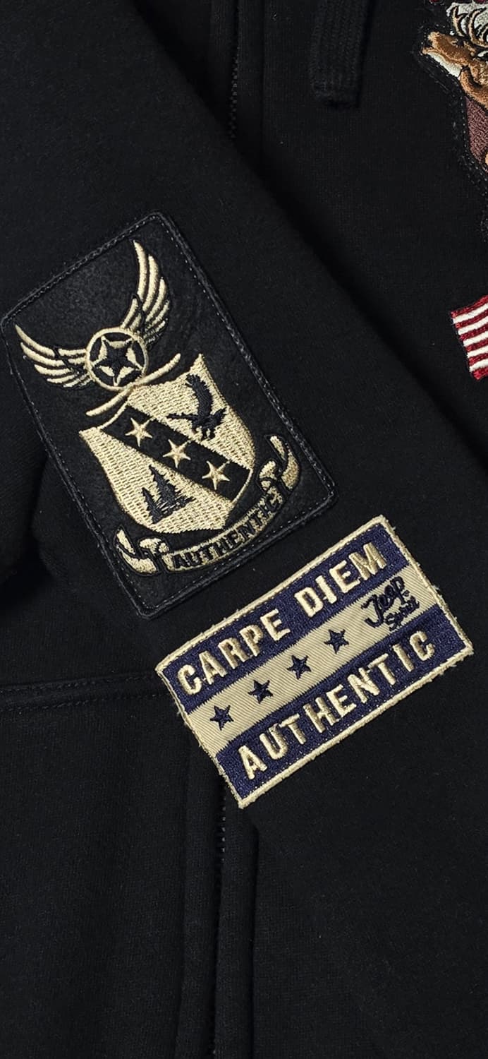 지프 스피릿 패치 후드집업 M(95) 상품이미지6