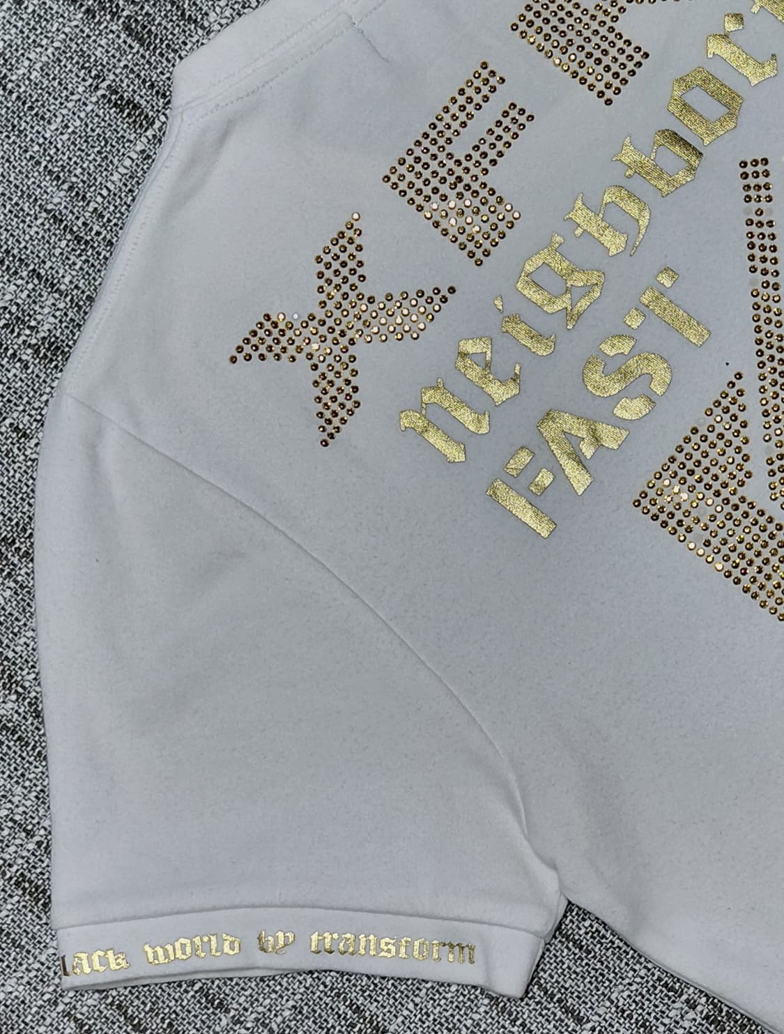 [XS~S] Xfrm 트랜스폼 라인스톤 & 골드 아카이브 그래픽 티셔츠 상품이미지8
