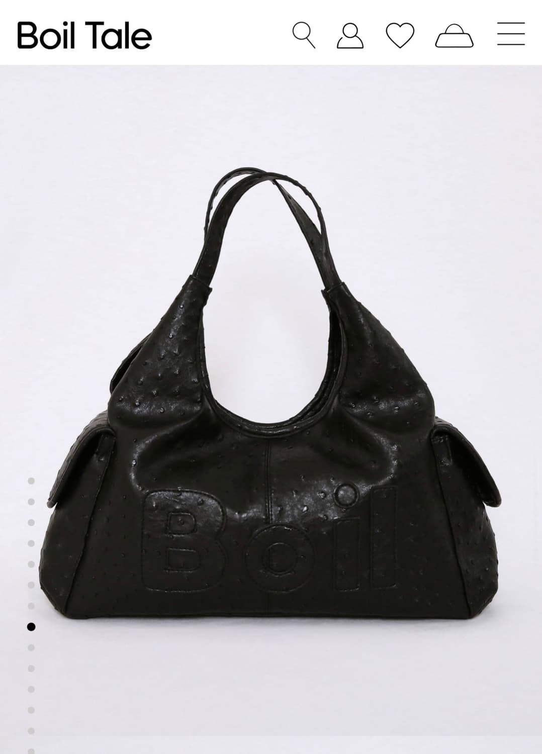 보일테일 메간백 블랙 상품이미지1