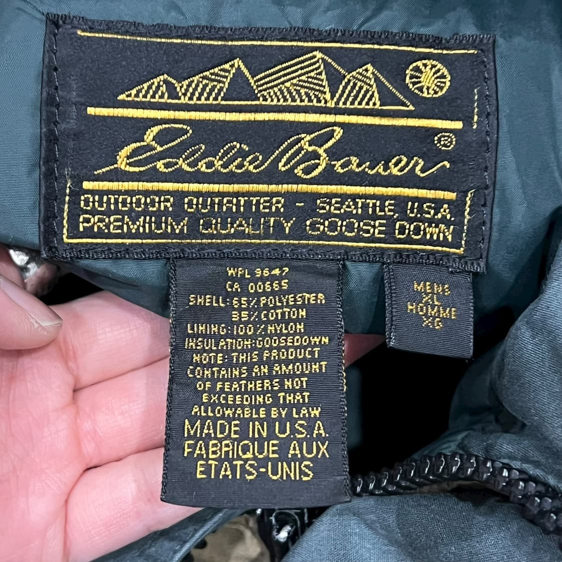 에디바우어 구스다운점퍼 s08528 상품이미지8