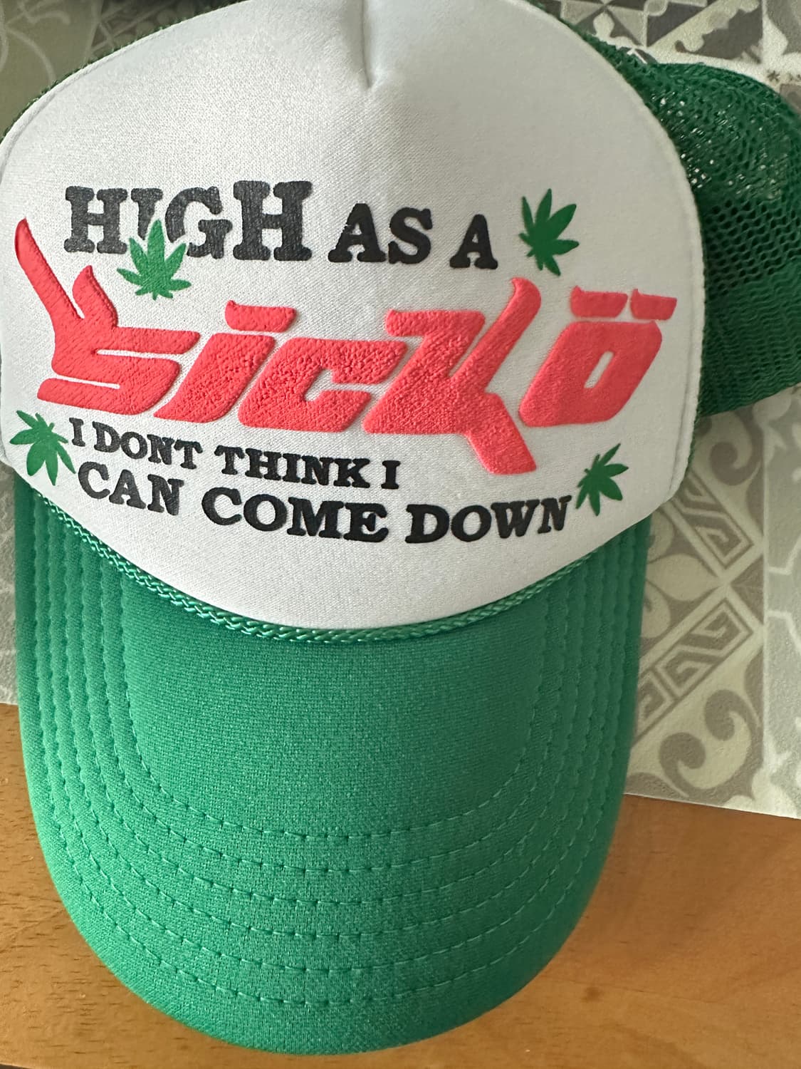 sicko 그린 볼캡 상품이미지1