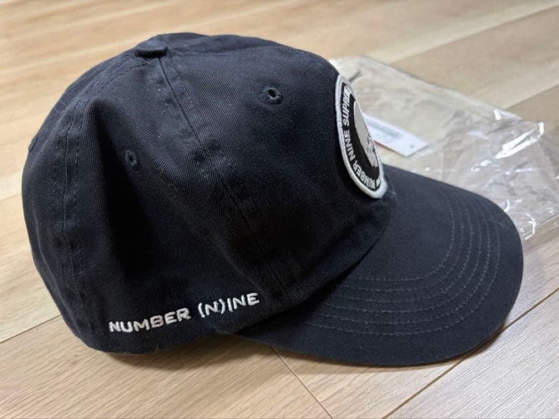 25FW 슈프림 X 넘버 나인 6-패널 블랙 상품이미지2