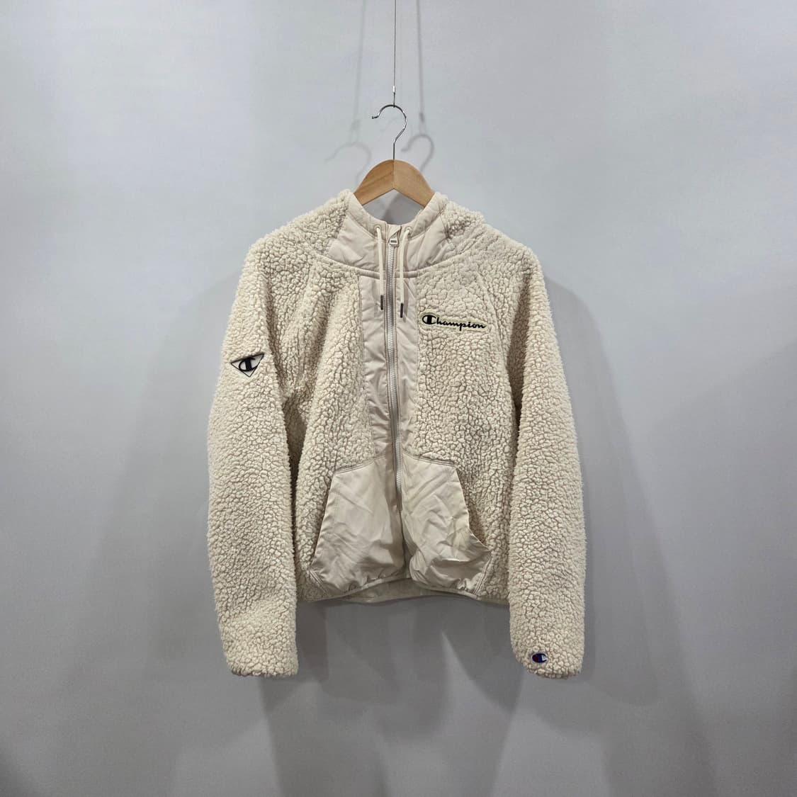 챔피온 양털 후드 플리스 자켓 M  상품이미지1