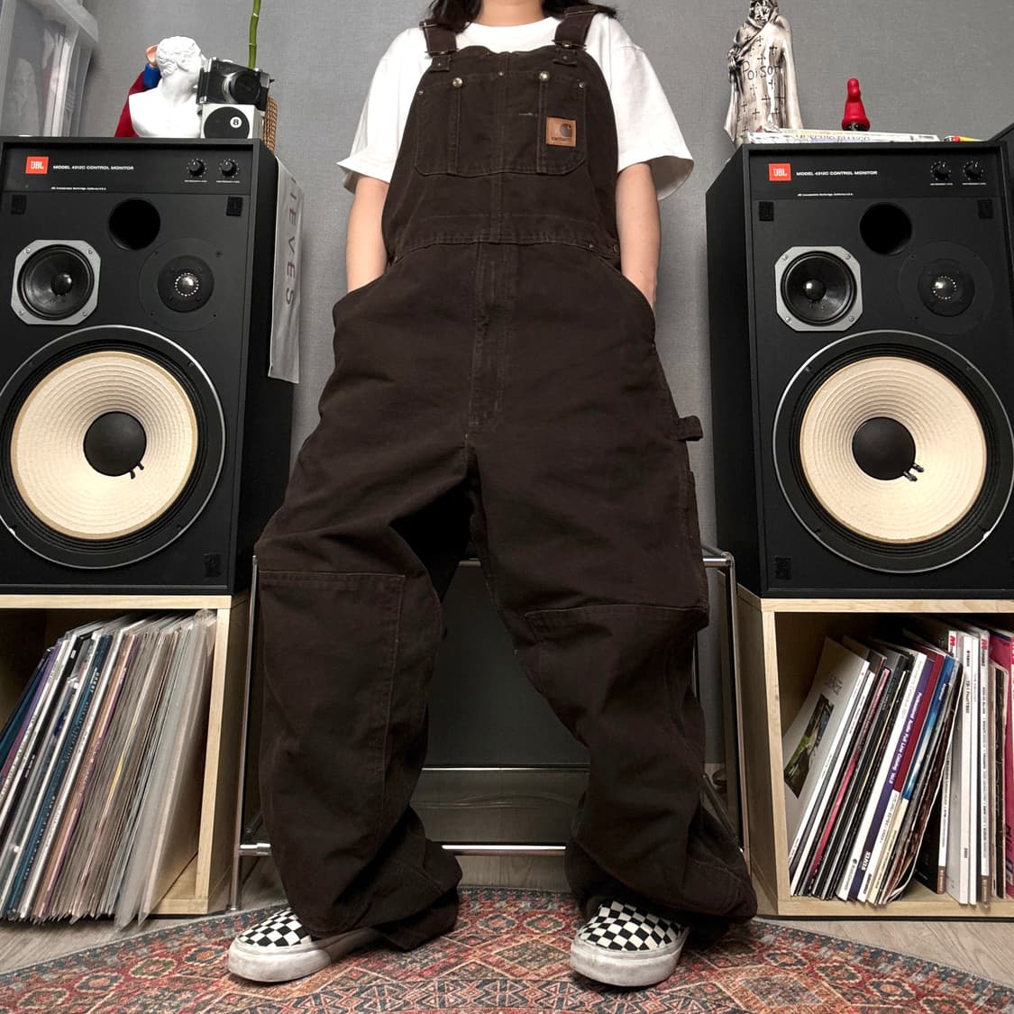 칼하트 더블니 카펜터 오버롤 상품이미지1