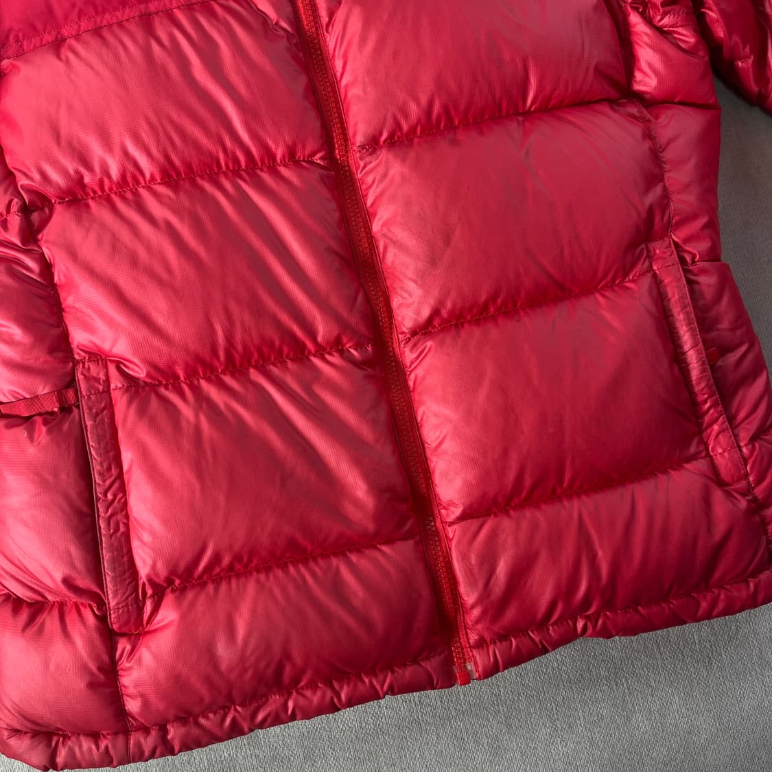 W 100 노스페이스 핑크 눕시700 패딩 상품이미지8