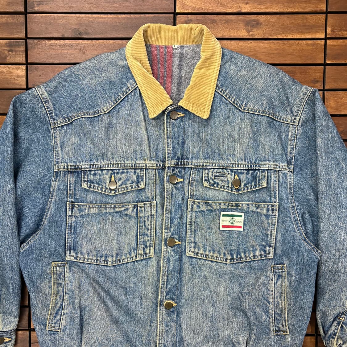 (L) 재패니즈 빈티지 트럭커 데님 자켓 상품이미지2