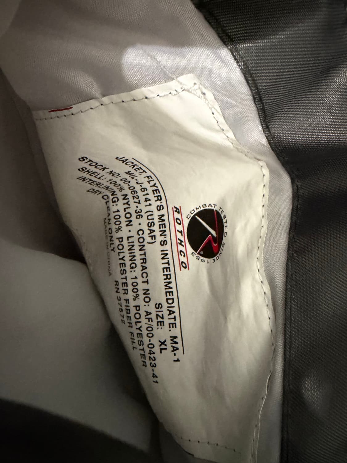 180. 로스코 ma-1 자켓 상품이미지2