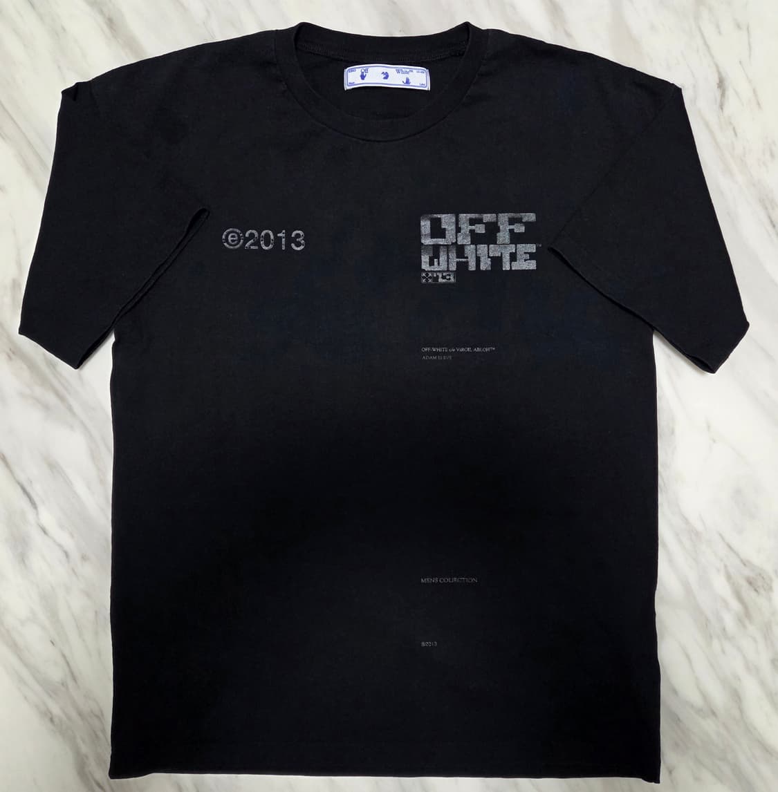 오프화이트 테크 마커 애로우 반팔티  상품이미지2