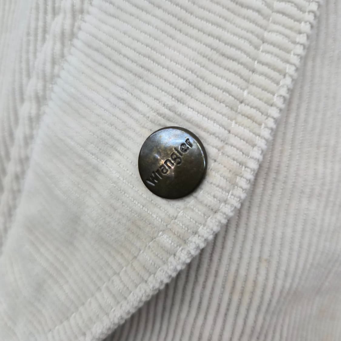 랭글러 코듀로이 뽀글이 털 자켓 아이보리 남성 L 상품이미지5