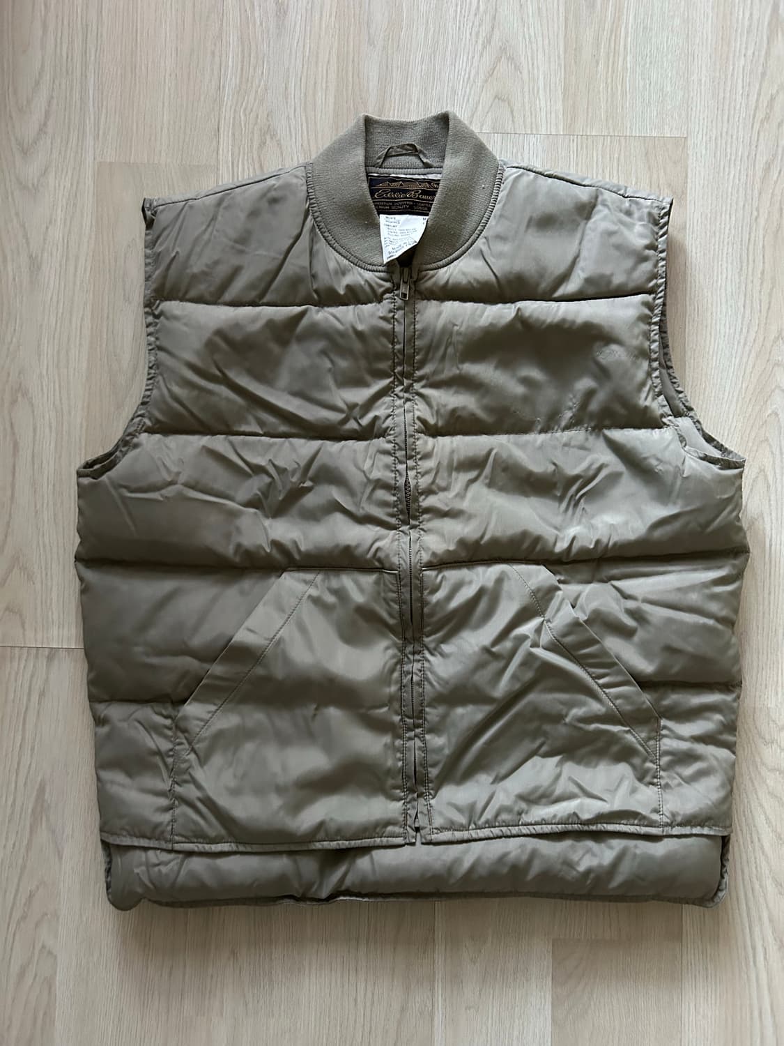 빈티지 에디바우어 다운 베스트 상품이미지1