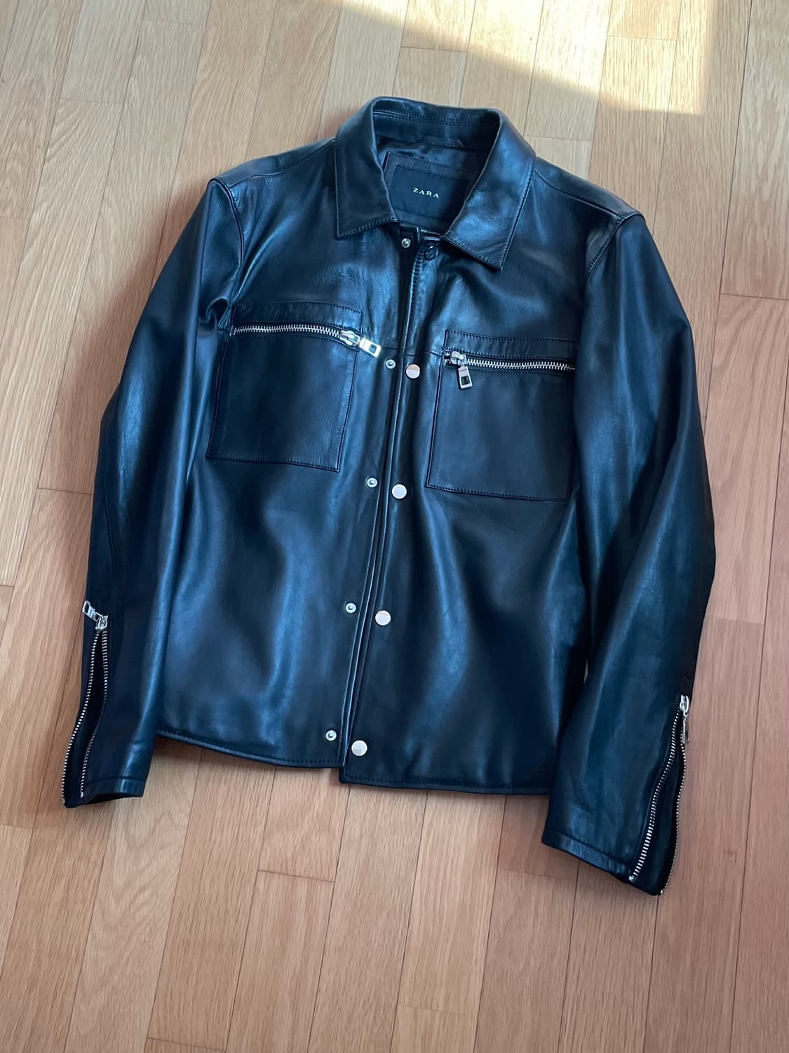 자라 양가죽 자켓 M 상품이미지1