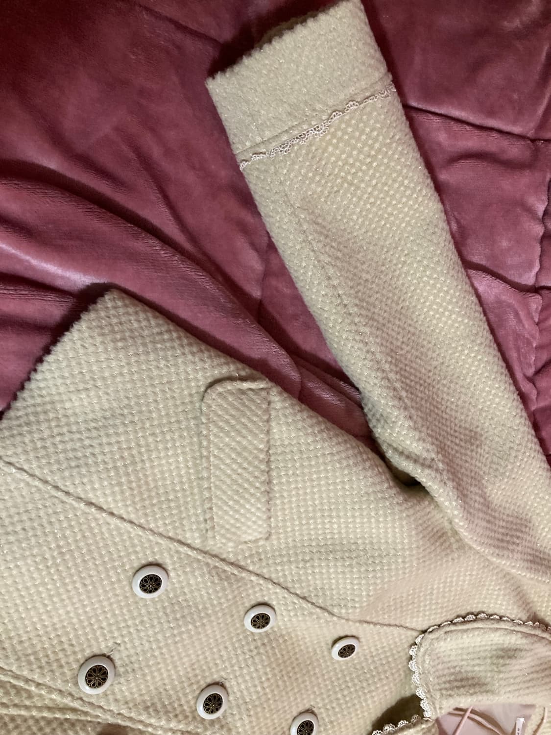 엑시즈팜 자켓 코트 라떼갸루 빈티지 상품이미지4