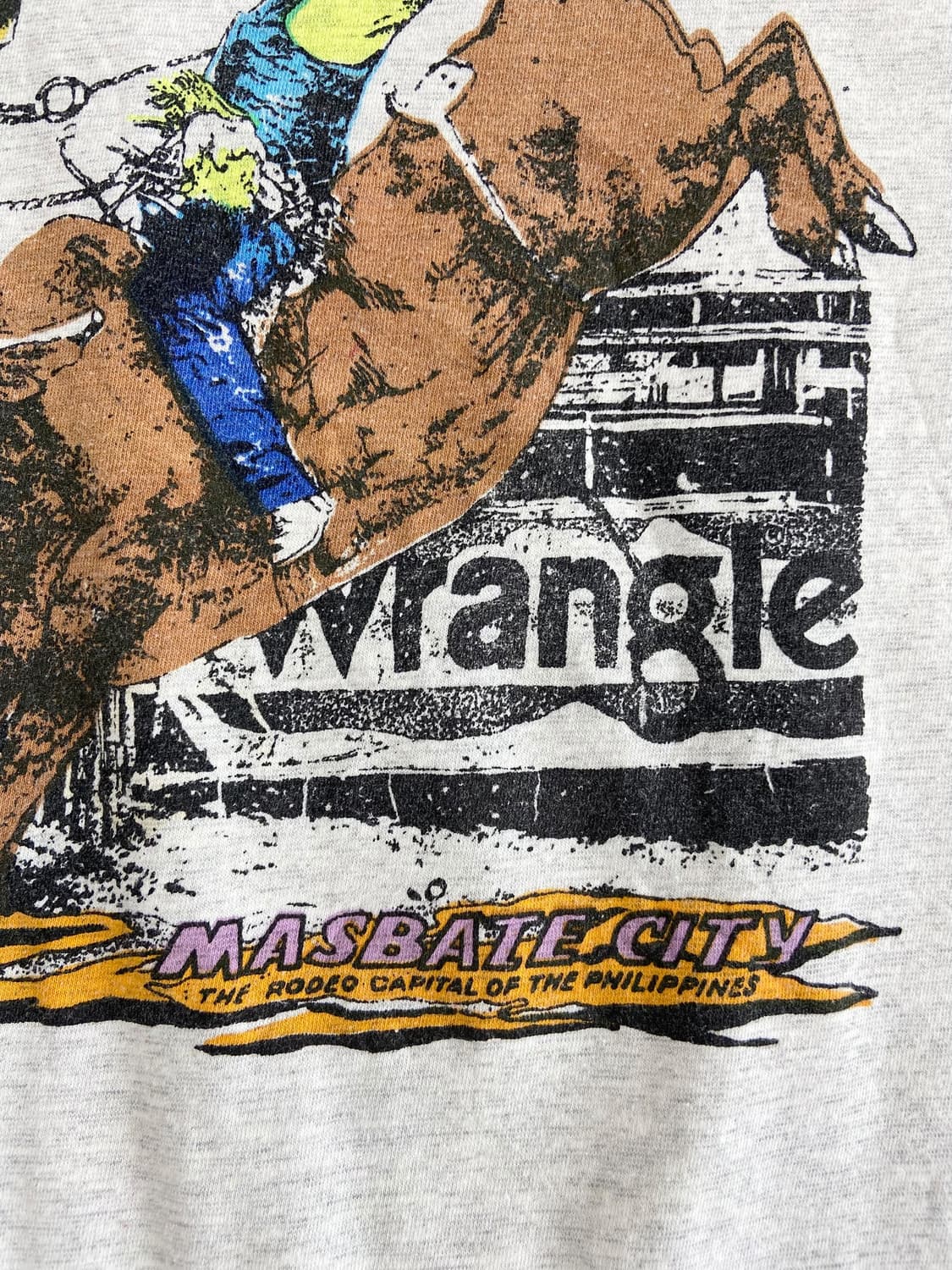 로데오 카우보이 불 라이딩 반팔티셔츠 상품이미지5