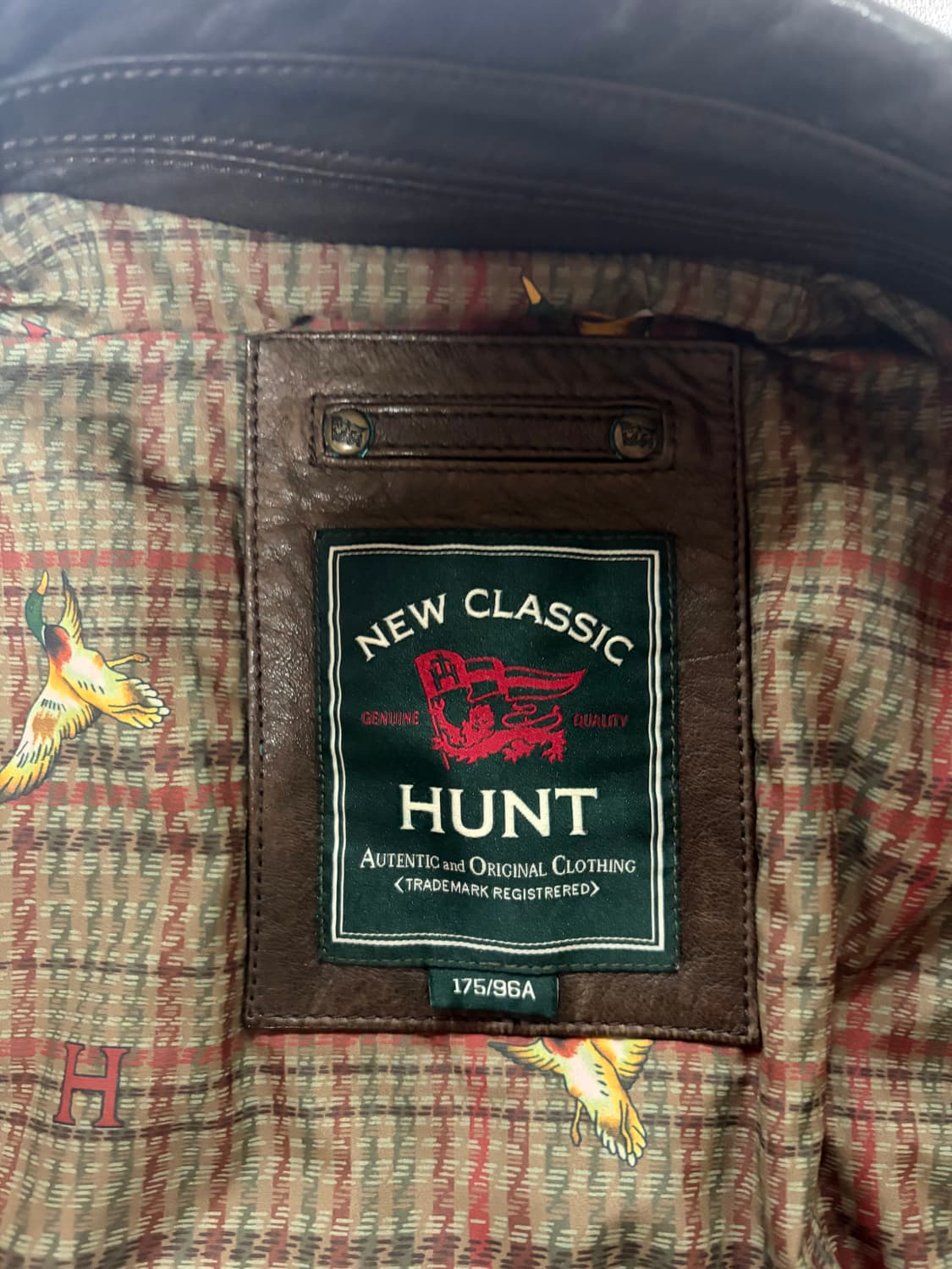 헌트 빈티지 가죽자켓 상품이미지4