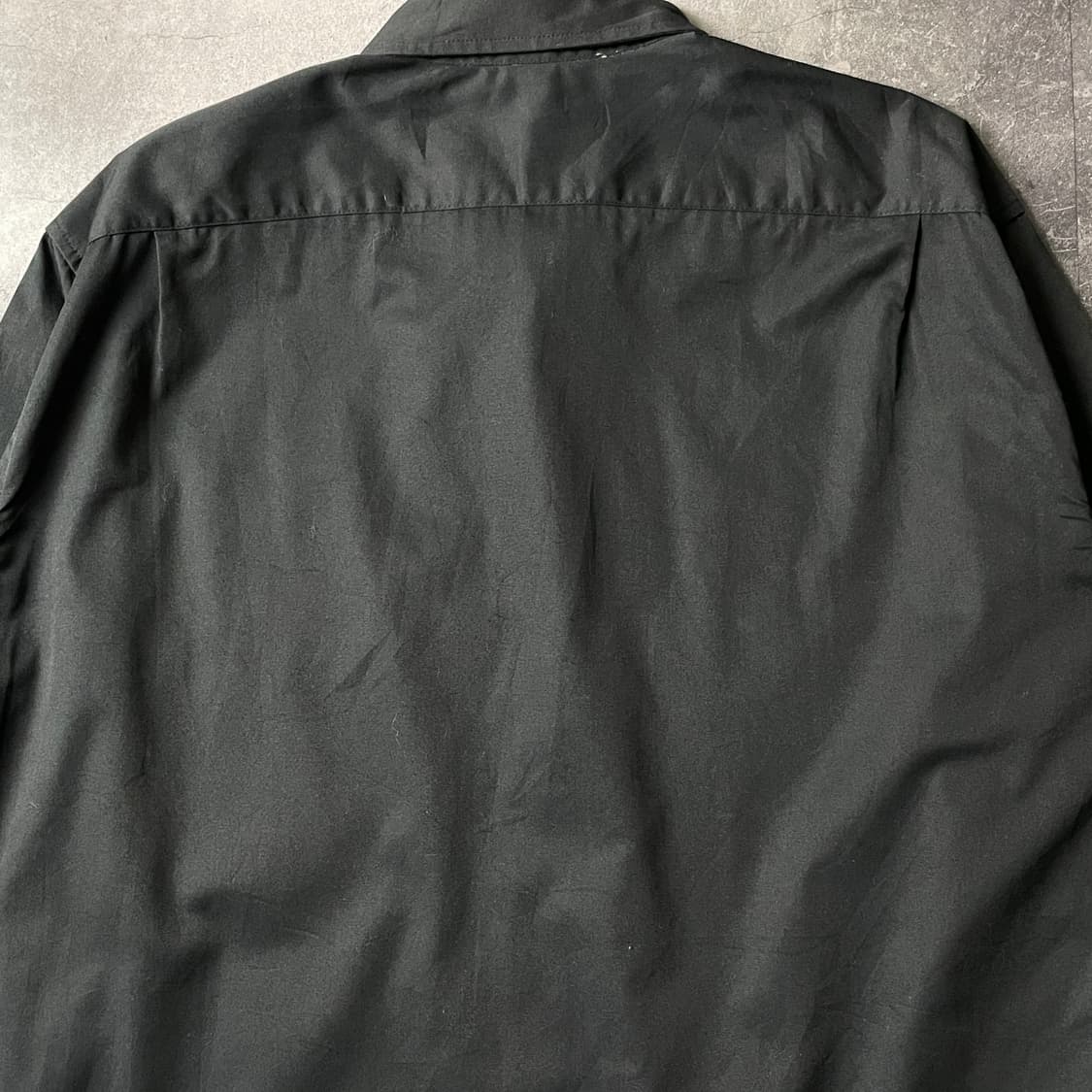 ASH CITY 빈티지 블랙 다운버튼 코튼 셔츠 A00709 상품이미지7