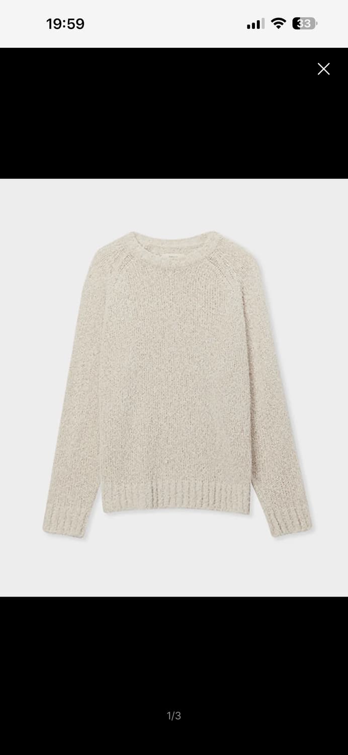 파브레가 테일 라운드 니트 상품이미지1