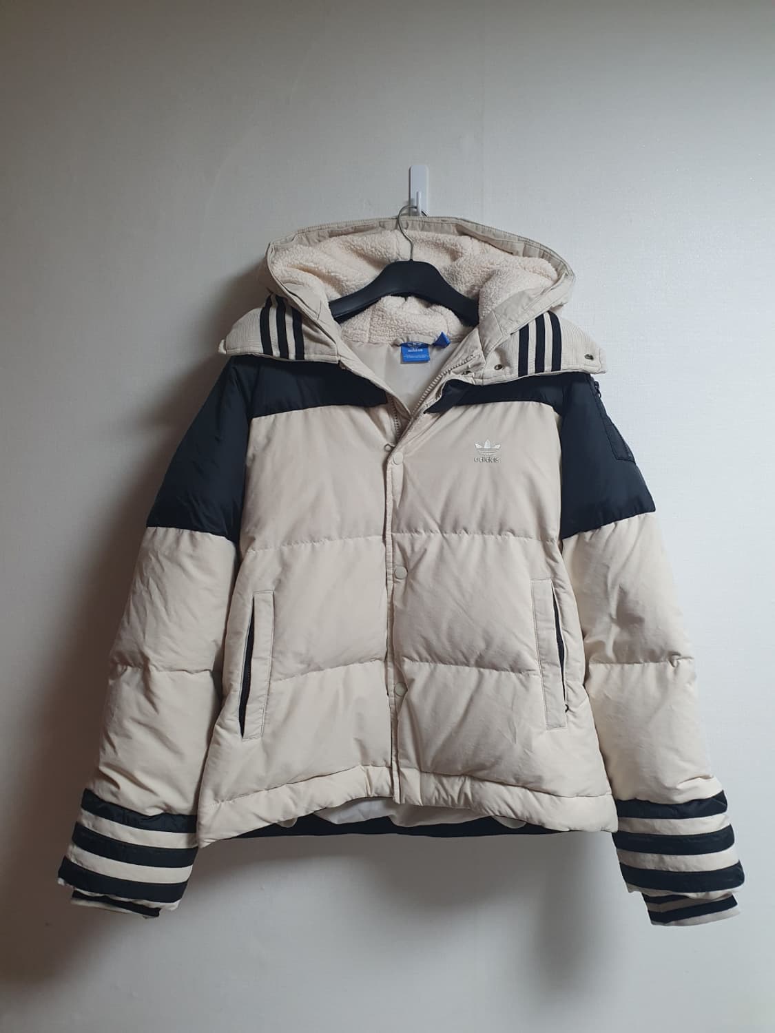 택포가 아디다스 패딩 AC 덕다운패딩점퍼 숏패딩 95 상품이미지2