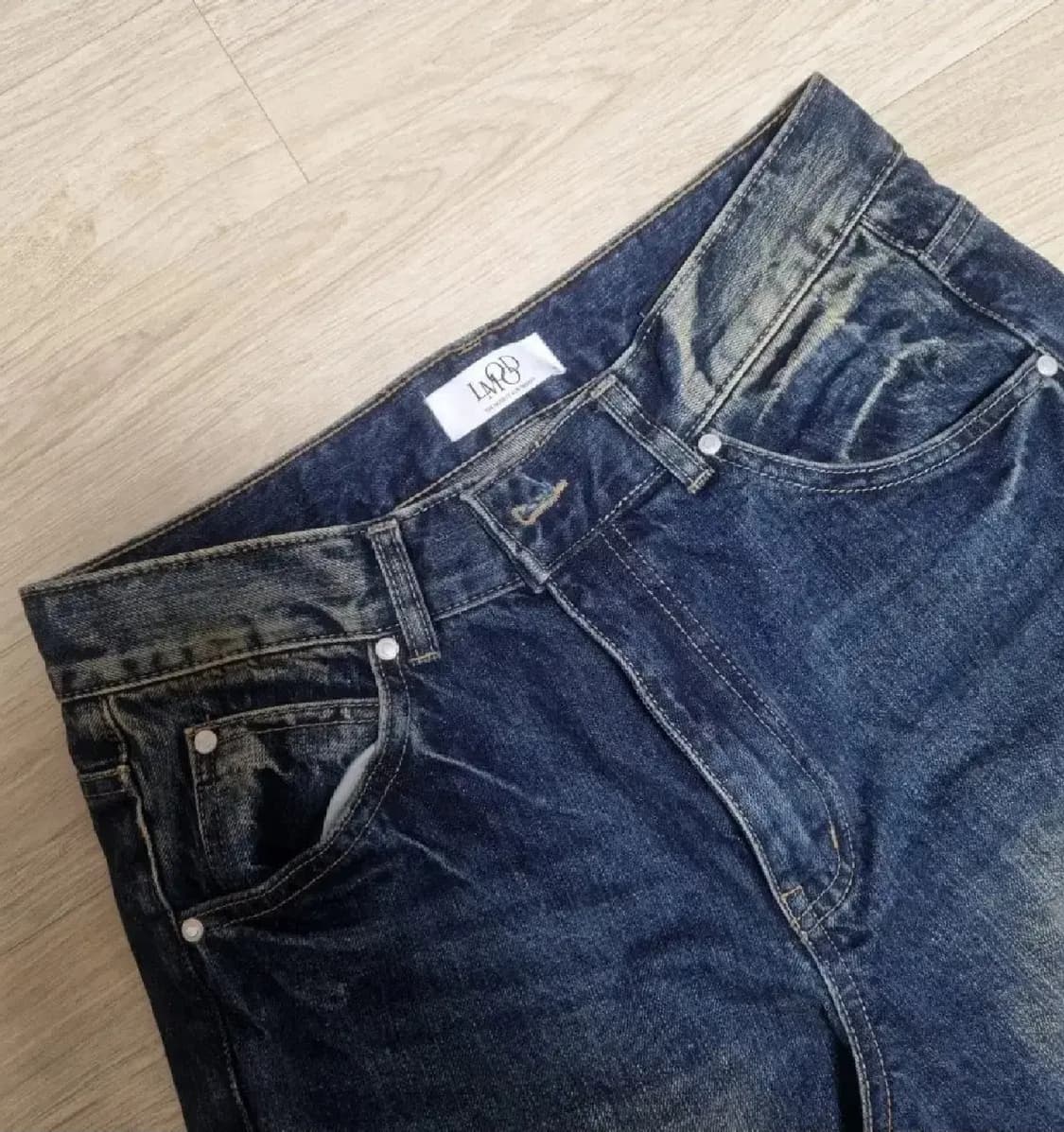 엘무드 / 맥스와이드 데님 더트블루 / 46 상품이미지3