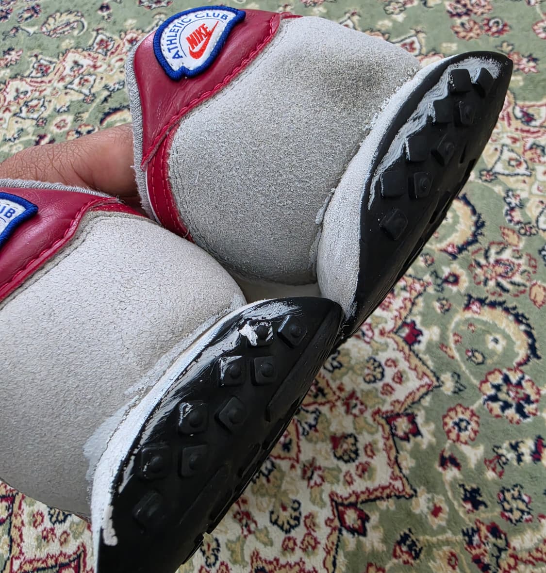 [최종할인] 나이키 와플트레이너2 그레이 짐레드 270 상품이미지9