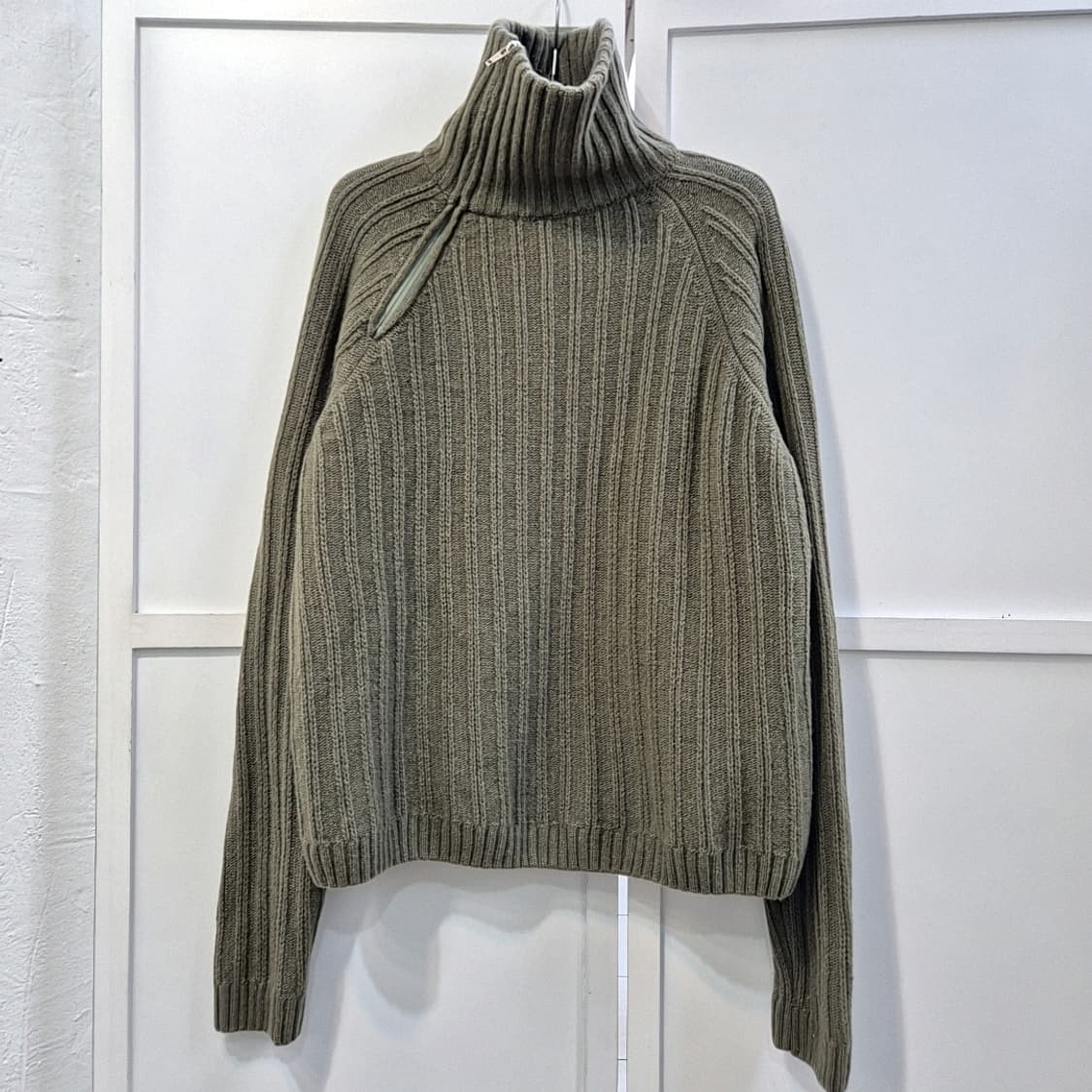 기마구아스 사이드집업 터틀넥 니트 상품이미지2