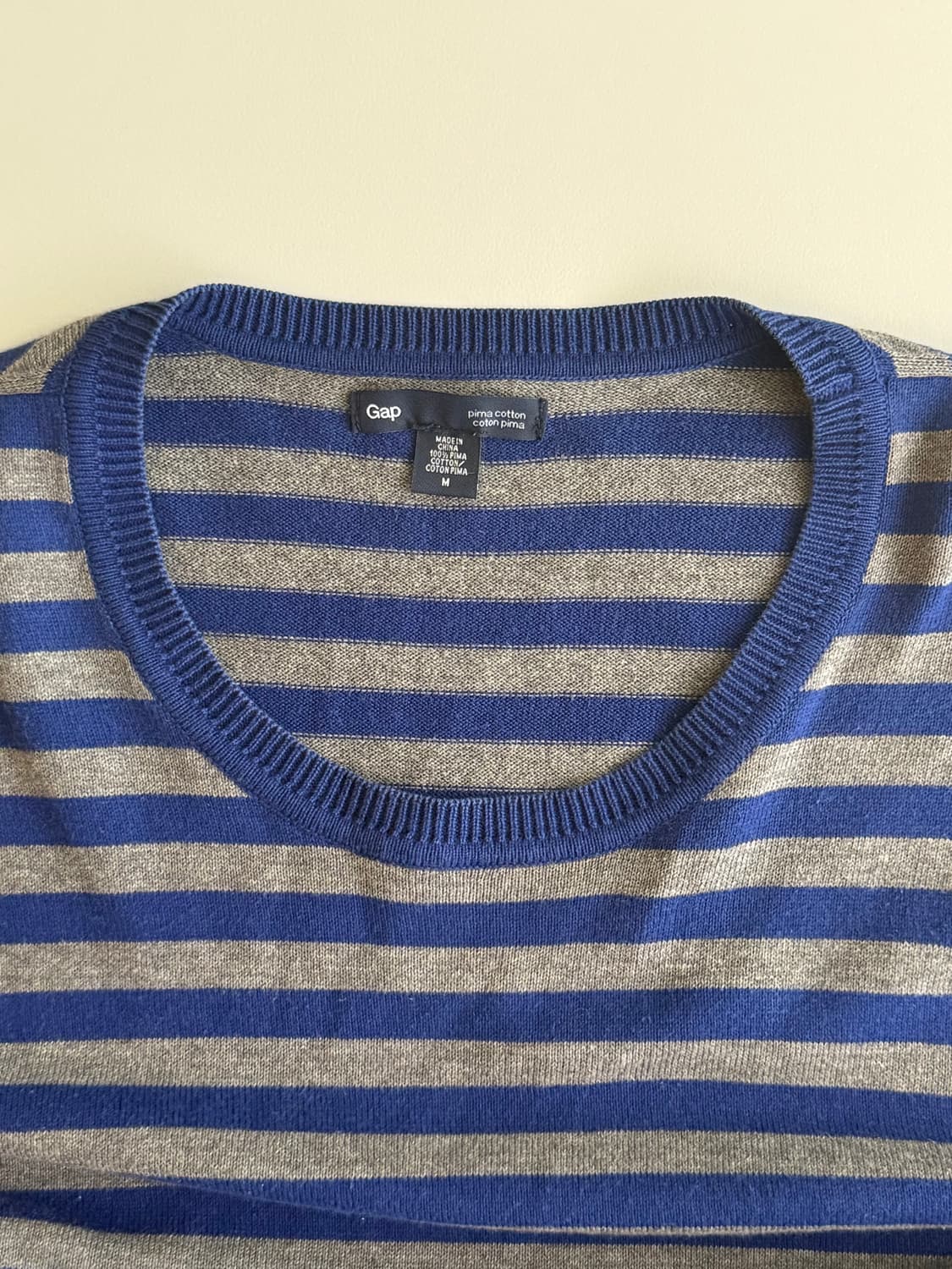 Gap 수피마 코튼 스트라이프 니트  상품이미지4