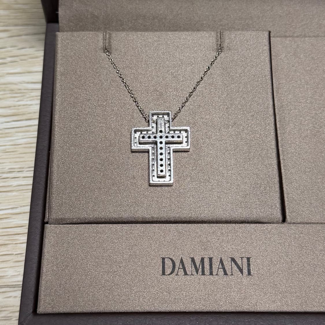 [S+급/스몰] 다미아니 벨에포크 블랙&화이트 18k 목걸이 상품이미지7