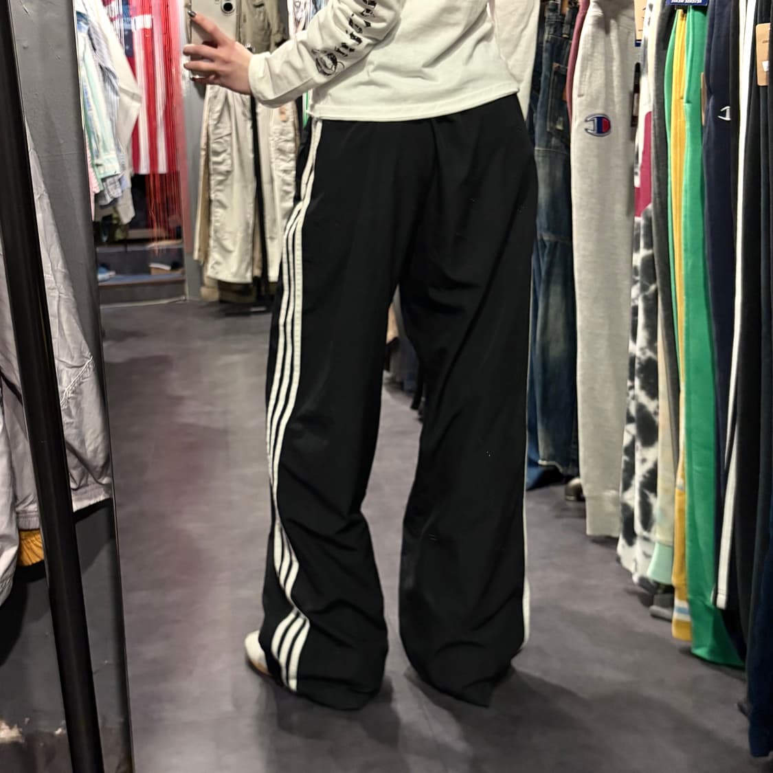 [IM] Adidas 아디다스 삼선 트랙팬츠 블랙 상품이미지7