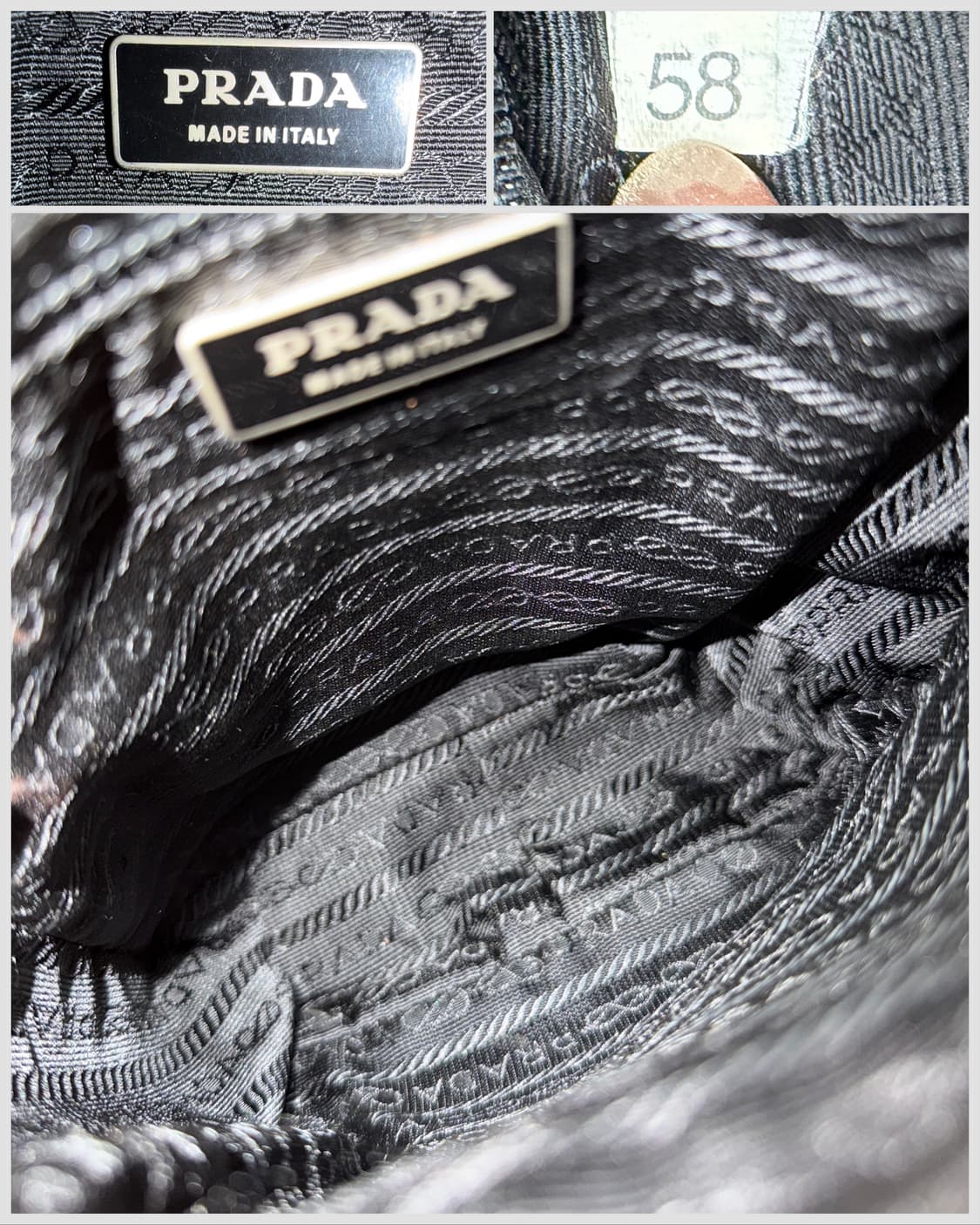 프라다 나일론 미니 크로스백 상품이미지7