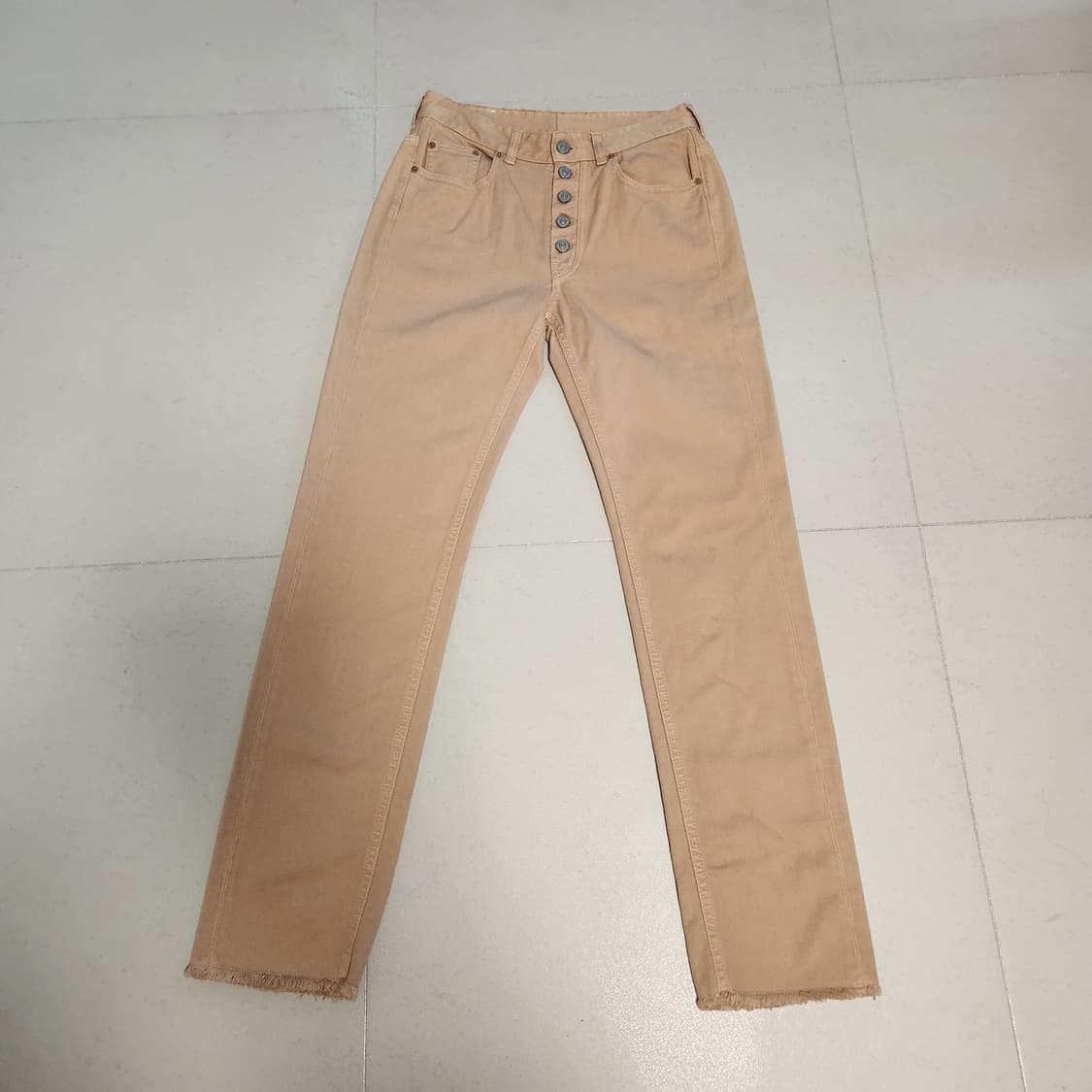 mm6 메종마르지엘라 베이지 데님팬츠 상품이미지5