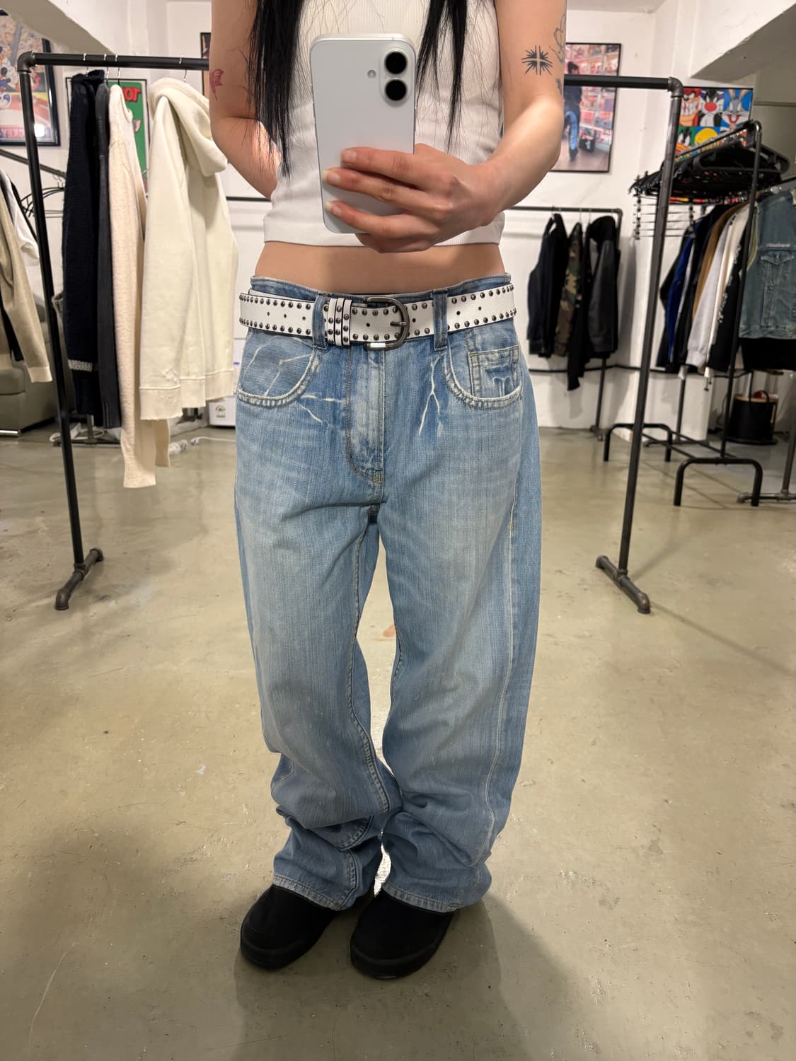 빈티지 데님팬츠 상품이미지2